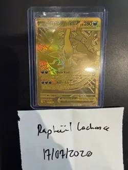 Mega Darkrai EX Gold Full Art Holo 120/084 PBL English Pokemon TCG - Pack Fresh - Image 1