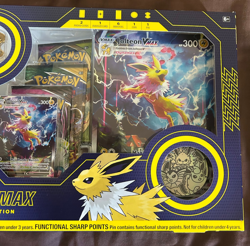 Pokemon TCG Jolteon VMAX Premium Collection Box Sealed - Image 3