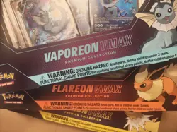 Pokemon TCG VMAX Premium Collection 3 Box Bundle Jolteon Vaporeon Flareon - Image 1