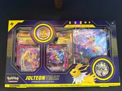 Pokemon TCG Jolteon VMAX Premium Collection Box - Factory Sealed - Image 1
