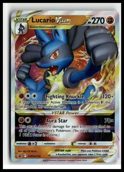 SWSH: Sword & Shield Promo Cards #SWSH214 Lucario VSTAR - Image 1