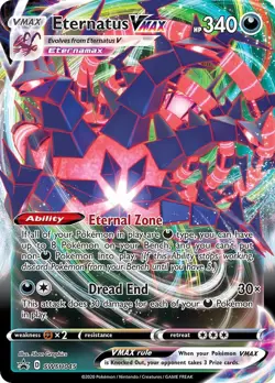 Eternatus VMAX Holo Promo SWSH: Sword & Shield Promo Cards SWSH045 NM - Image 1