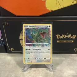 Pokemon Card TCG - Rayquaza 138/185 Amazing Rare Vivid Voltage Near Mint - Image 1