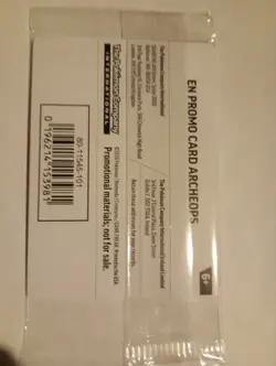 Sealed Pokemon x Chicago Field Museum Archeops Promo Card Pokemon Fossil - Image 3