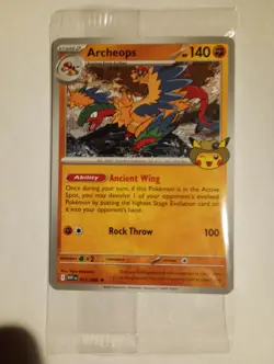 Sealed Pokemon x Chicago Field Museum Archeops Promo Card Pokemon Fossil - Image 5