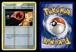 Energy Switch 107/130 Reverse Holo Uncommon Diamond & Pearl Pokemon Card - Image 1