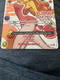 Nami - One Piece x Round 1 Promo Card - ST29-008 - ENGLISH - NM/MT - Image 4