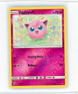 Jigglypuff Reverse Holo Foil Hidden Fates 2019 41/68 - NM Pokemon TCG Card - Image 1