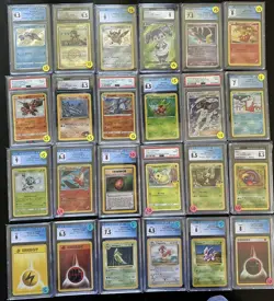 HUGE Lot 24 Graded Pokemon Cards CGC PSA Modern & Vintage Collection - Image 1