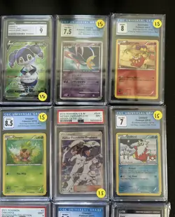 HUGE Lot 24 Graded Pokemon Cards CGC PSA Modern & Vintage Collection - Image 3