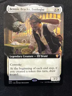 MTG - Bennie Bracks, Zoologist (Extended Art) Streets of New Capenna - Image 1