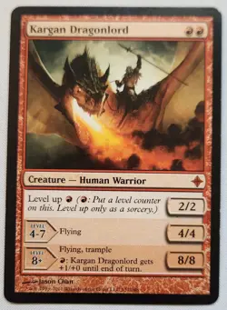 MTG Magic [x1] Kargan Dragonlord [x1] Rise of the Eldrazi M/NM - Image 1