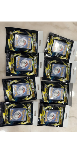 8 X Pokemon TCG Power Pack Lot 40 Cards + Holo Rare SEALED - Image 1