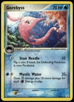 Gorebyss 18/101 Rare Hidden Legends LP Pokemon Card - Image 1