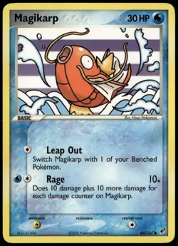 Magikarp 64/107 Common Deoxys NM Pokemon Card - Image 1