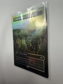 Magic the Gathering Temple Garden Borderless Foil Card Unfinity UNF 281 - Image 2