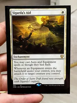 Sigarda's Aid Commander Legends Regular 384 Magic the Gathering - Image 1