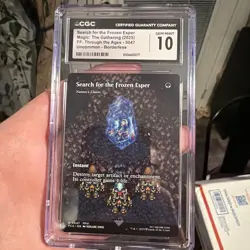 Search for the Frozen Esper - Nature's Claim (Showcase) Final Fantasy MTG CGC 10 - Image 1