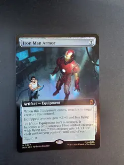 Iron Man Armor (Extended Art) Marvel Super Heroes Foil - Image 1