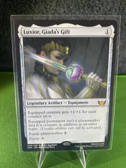 ✨ Luxior, Giada’s Gift – Streets of New Capenna (SNC) MTG NM Legendary Equipment - Image 1