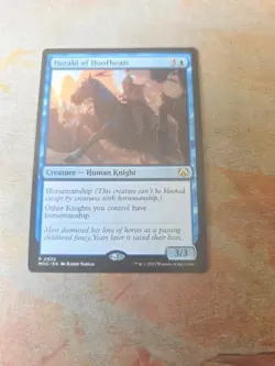 Herald Of Hoofbeats Commander March Of The Machine MTG LP - Image 1
