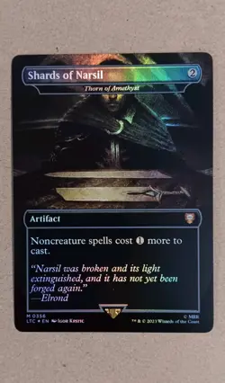 Shards of Narsil - Thorn of Amethyst, Commander: the Lord of the Rings, Foil NM - Image 1