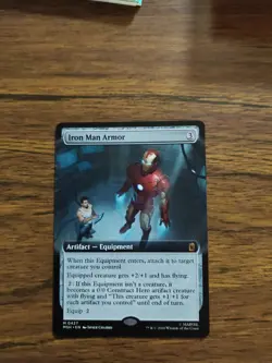 Iron Man Armor (Extended Art) - Marvel Super Heroes MTG Regular - Image 1