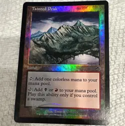 Wizards of the Coast MTG Tainted Peak Torment Foil English #142/143 - Image 1