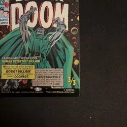 Doctor Doom (Borderless Foil) (0394) - Marvel Super Heroes NM MTG Magic - Image 2