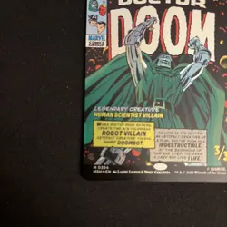 Doctor Doom (Borderless Foil) (0394) - Marvel Super Heroes NM MTG Magic - Image 3