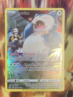Pokemon TCG Snorlax TG10/TG30 Lost Origin Trainer Gallery Holo NM - Image 1