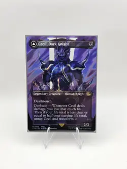 MTG Final Fantasy Cecil, Dark Knight Rare Borderless Surge Foil EN 0525 - Image 1