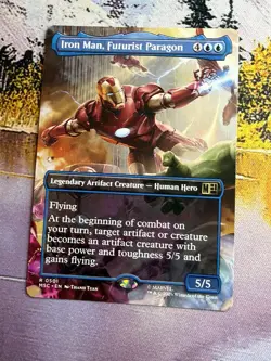 Iron Man, Futurist Paragon (Borderless) - 501 / English / Near Mint MTG - Image 3