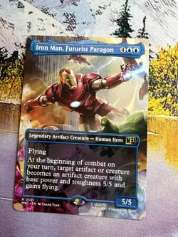Iron Man, Futurist Paragon (Borderless) - 501 / English / Near Mint MTG - Image 5