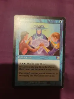 Soothsaying Mercadian Masques Magic The Gathering Card MTG Vintage Old School - Image 1
