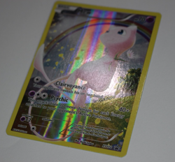 FULL ART Mew ULTRA RARE Pokemon Mythical Collection Promo XY110 Holo Foil - Mint - Image 2