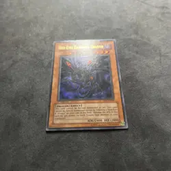 Red-Eyes Darkness Dragon SD1-EN001 Structure Deck: Dragon's Roar 1st Edition - Image 2