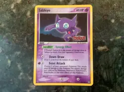 Sableye 22/108 Holo Rare Stamped Power Keepers Pokemon Card - Image 1