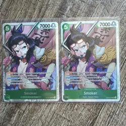 (2x) Smoker OP10-030 - One Piece TCG - SR Near-Mint English Super Rare Foil - Image 1