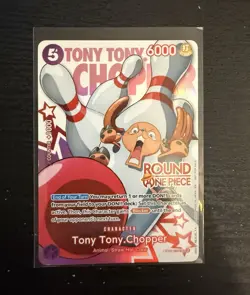 One Piece TCG Round One Tony Tony Chopper OP09-068 Alt Art Foil EN - Image 1