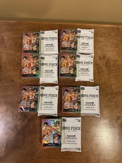 One Piece ST30 Battle Deck + Sealed Pack NO BOX Lot of 7 - Image 1