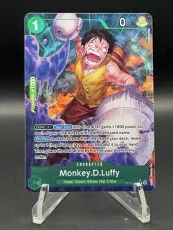 One Piece Monkey.D.Luffy Alt Art (OP16-034) | The Time of Battle ENGLISH NM - Image 1