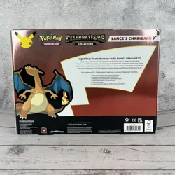 Pokemon TCG: Celebrations Collection Box Lance's Charizard V New Sealed! 820650809392 - Image 4