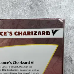 Pokemon TCG: Celebrations Collection Box Lance's Charizard V New Sealed! 820650809392 - Image 5