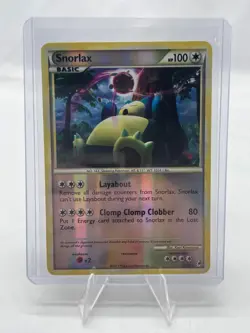 Reverse Holo Snorlax 33/95 Call of Legends Pokemon 2011 Kent Kanetsuna LP - Image 1