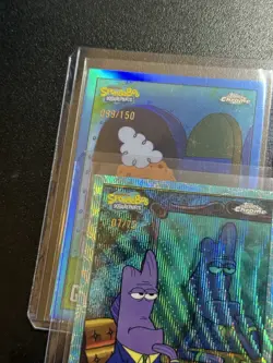 Topps Chrome SpongeBob SquarePants 60-Card Lot w/ Refractors & /# Inserts - Image 5