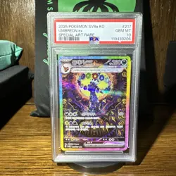 PSA 10 Umbreon ex SAR 217/187 Terastal Festival sv8a 2024 Pokemon Card-Korean - Image 1