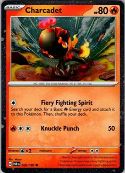 Charcadet - (Cosmos Foil) Promo Miscellaneous Cards & Products 026/182 NM - Image 1