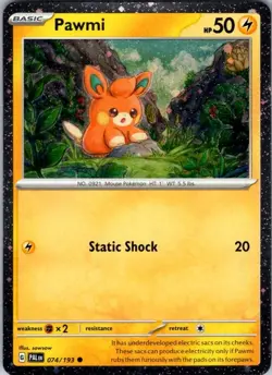 Pawmi (Cosmo Foil) Promo Miscellaneous Cards & Products 074/193 NM - Image 1