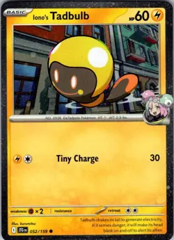 Iono's Tadbulb - (Cosmos Holo) Common Miscellaneous Cards & Products 052/159 NM - Image 1